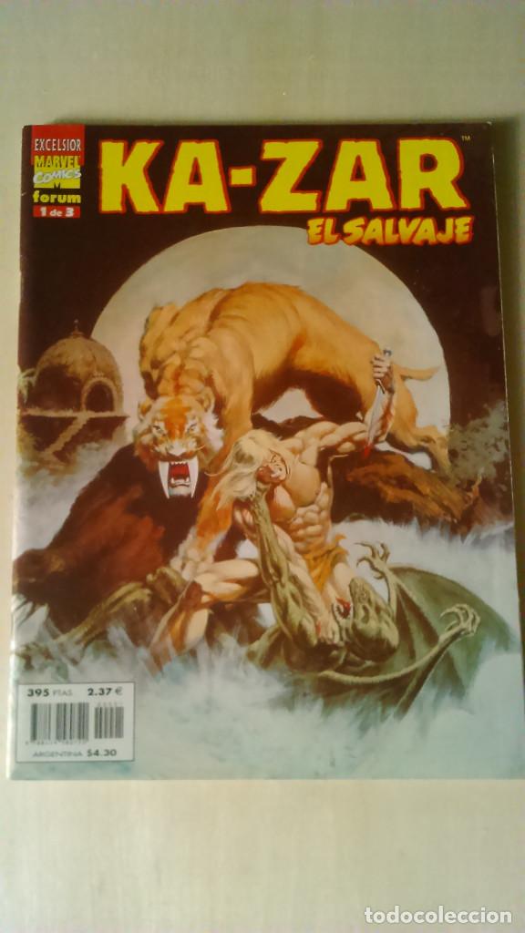 Tebeos: KA-ZAR EL SALVAJE N&ordm; 1 - FORUM MARVEL EXCELSIOR - 1999 - Foto 1