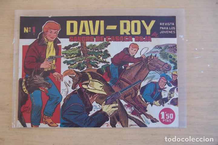 Tebeos: creo,- davi-roy n&ordm; 1 - 2 -3 -4-5-7-8-9-18. - Foto 1