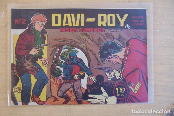 Tebeos: creo,- davi-roy n&ordm; 1 - 2 -3 -4-5-7-8-9-18. - Foto 3