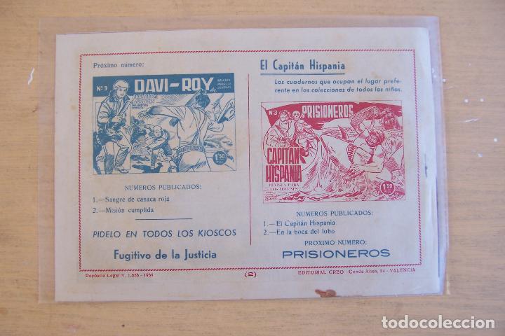 Tebeos: creo,- davi-roy n&ordm; 1 - 2 -3 -4-5-7-8-9-18. - Foto 4