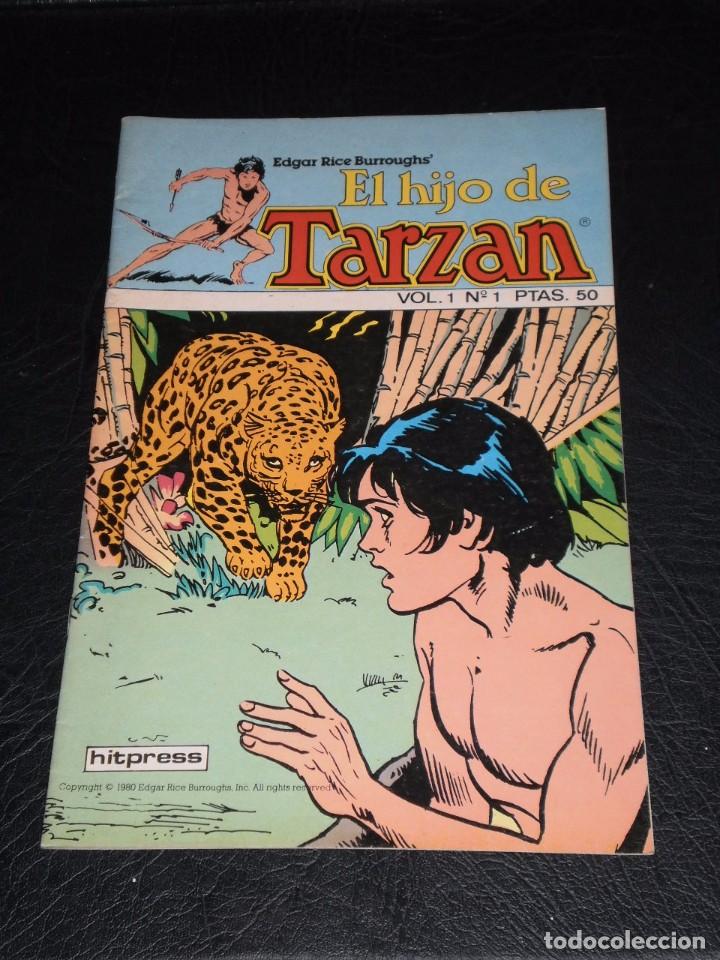 Tebeos: EL HIJO DE TARZAN N&ordm; 1 - HITPRESS 1980 - Foto 1