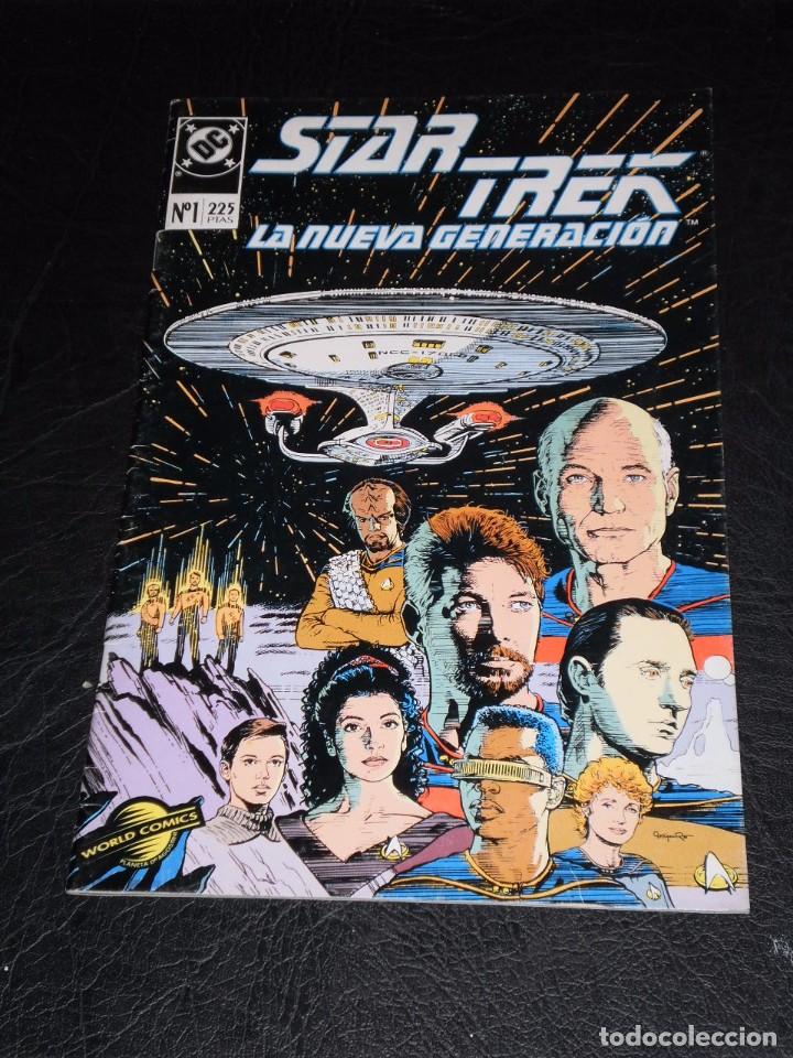 Tebeos: STAR TREK LA NUEVA GENERACION N&ordm; 1 y 2 - PLANETA - Foto 2