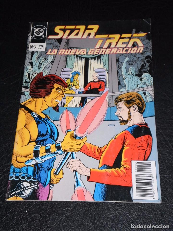 Tebeos: STAR TREK LA NUEVA GENERACION N&ordm; 1 y 2 - PLANETA - Foto 7