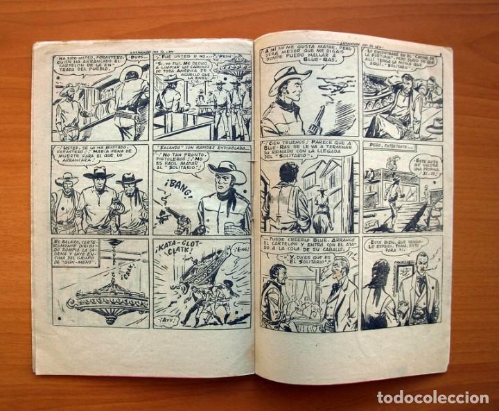 Tebeos: El solitario - nº 1, Luchando por la ley - Editorial Ferma 1958 - Tamaño 24x16 - Foto 5 - 100024983