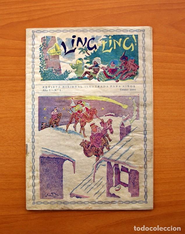 Tebeos: Ling-Ling, n&ordm; 1 - Ediciones Casals 1944 - Tama&ntilde;o 24x17 - Foto 1