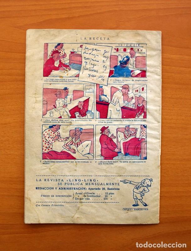Tebeos: Ling-Ling, n&ordm; 1 - Ediciones Casals 1944 - Tama&ntilde;o 24x17 - Foto 7