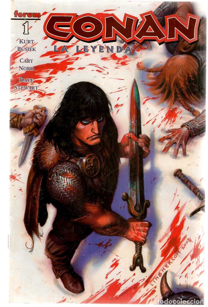 Tebeos: CONAN, LA LEYENDA. N&ordm; 1. FORUM. (RF.MA)C/11 - Foto 1