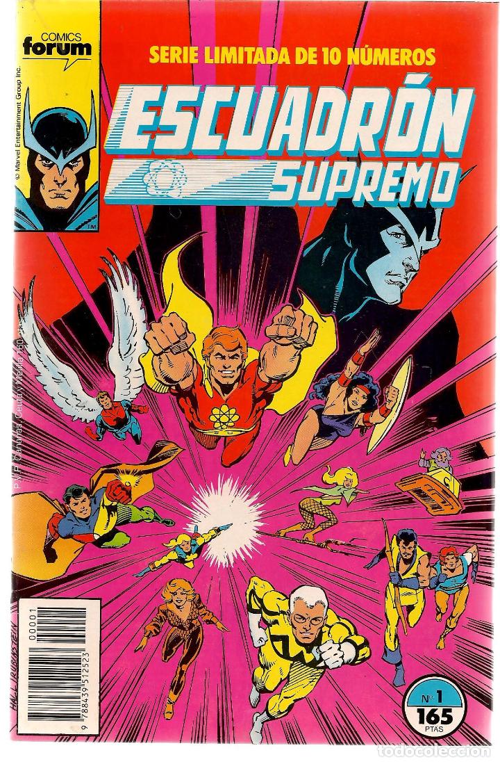 Tebeos: ESCUADRON SUPREMO.  N&ordm; 1. FORUM. (RF.MA)C/11 - Foto 1