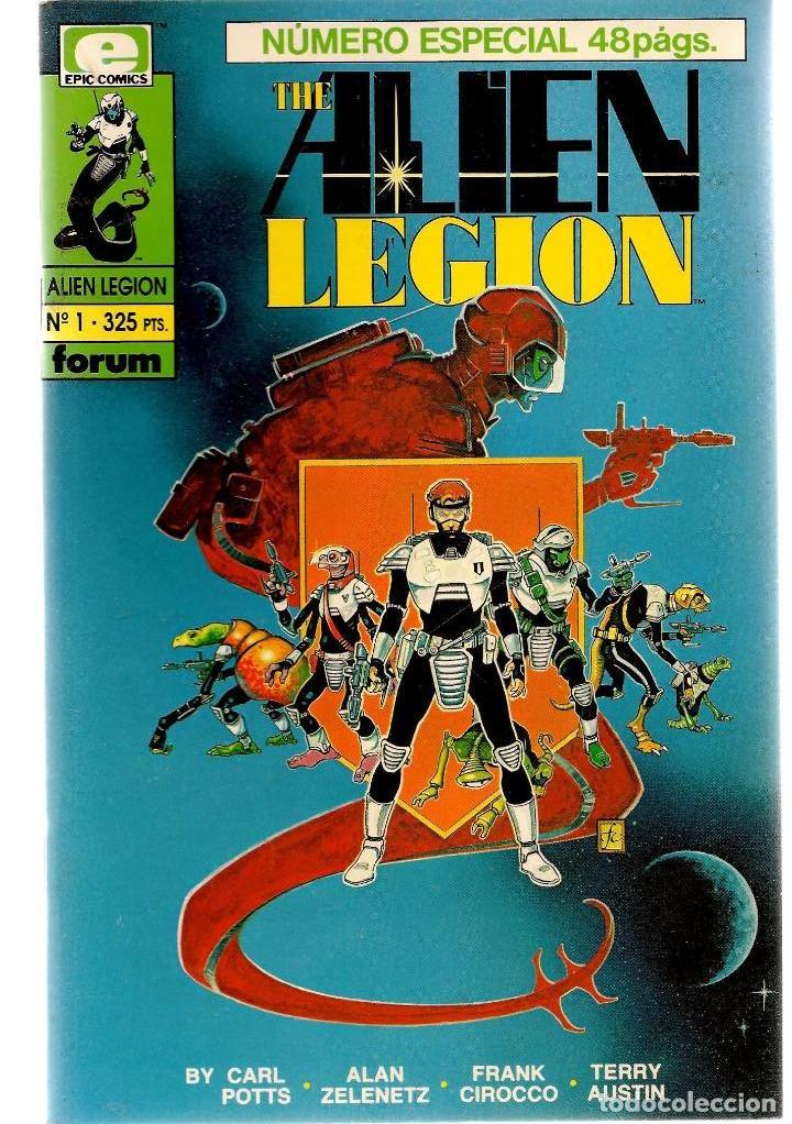 Tebeos: ALIEN LEGI&Oacute;N.  N&ordm; 1. FORUM. (RF.MA)C/11 - Foto 1