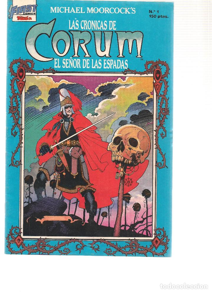 Tebeos: LAS CR&Oacute;NICAS DE CORUM. N&ordm; 1. FIRST COMICS. (RF.MA)C/7 - Foto 1