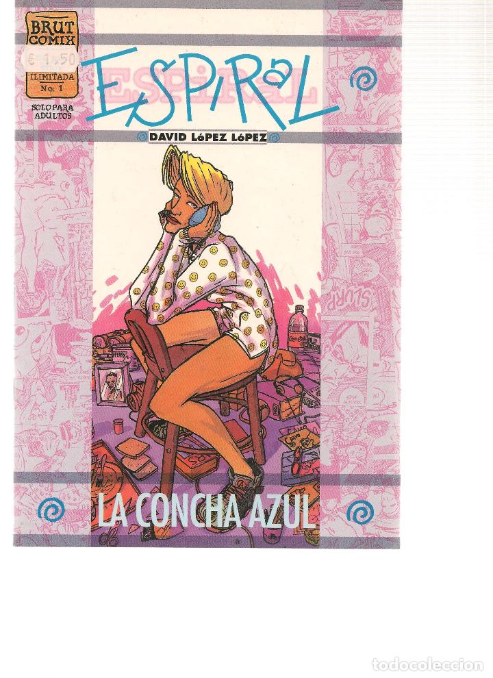 Tebeos: LA CONCHA AZUL. N&ordm; 1. BRUT COMIX / EDICIONES LA C&Uacute;PULA 1998. (RF.MA)C/7 - Foto 1
