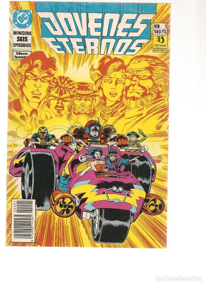 Tebeos: J&Oacute;VENES ETERNOS. N&ordm; 1. DC / ZINCO.  (RF.MA)C/7 - Foto 1