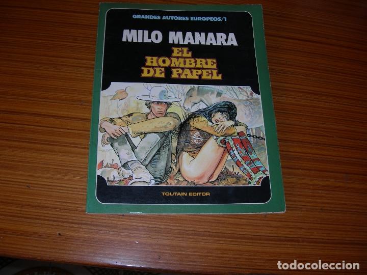 Tebeos: MILO MANARA  N&ordm; 1  EDITA TOUTAIN - Foto 1