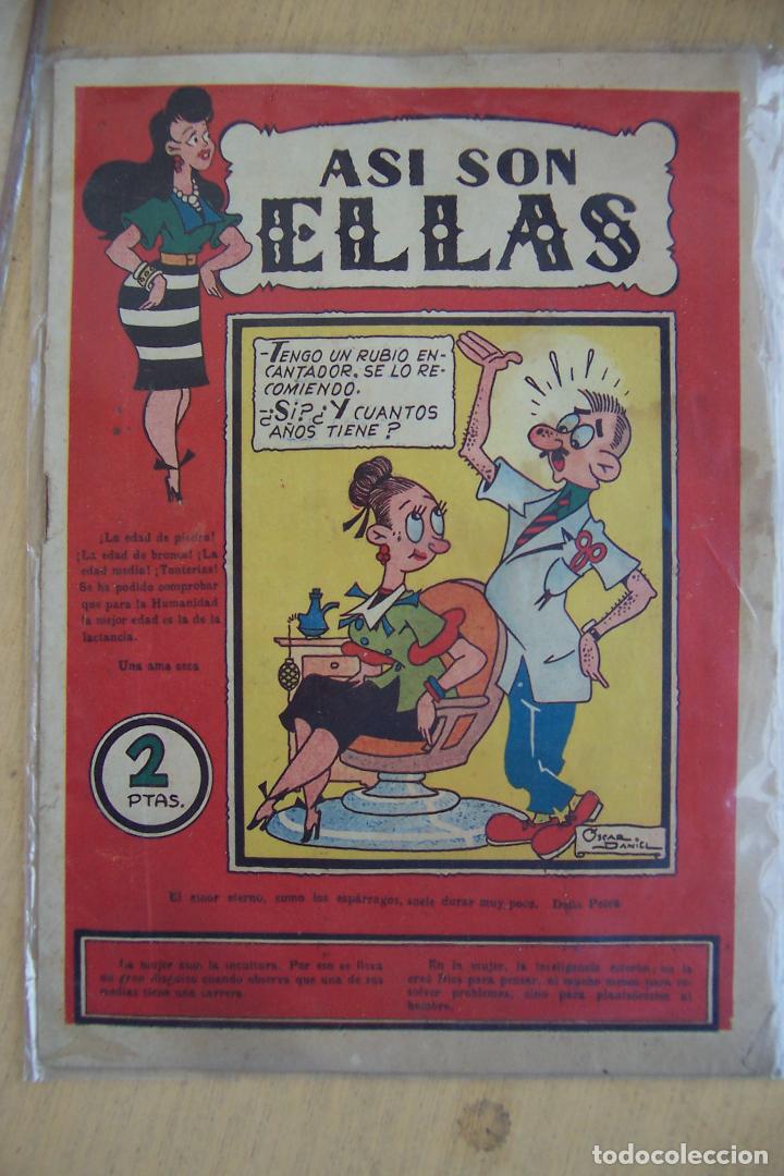 Tebeos: toray,- monogr&aacute;fico  n&ordm; asi son ellas - Foto 1