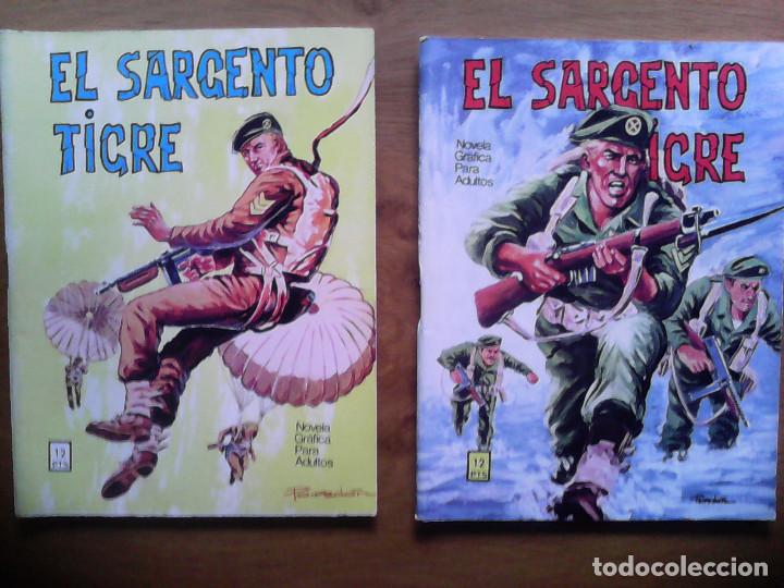 Tebeos: El Sargento Tigre. Ediciones Vilar. N&uacute;meros 1 y 4 - Foto 1