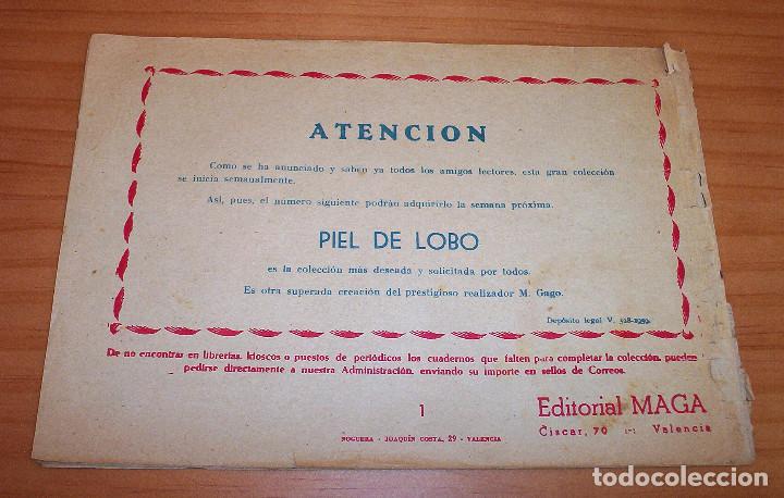 Tebeos: ORIGINAL - PIEL DE LOBO - NUMERO 1 - Foto 7