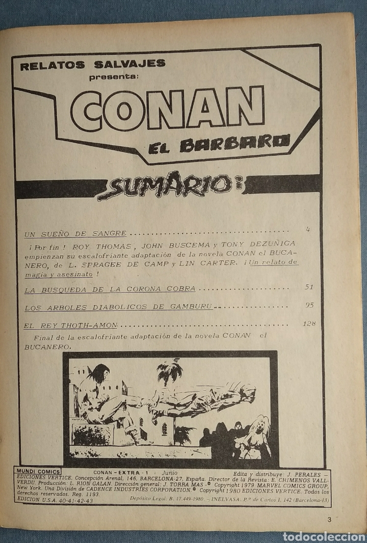 Tebeos: CONAN - Foto 5