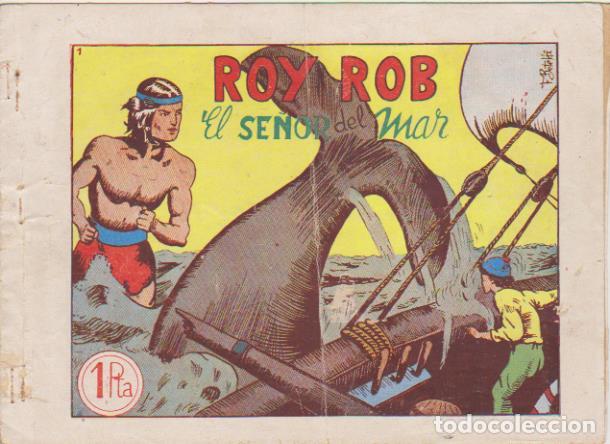 Tebeos: Roy Rob n&ordm; 1. El Se&ntilde;or del Mar. Editorial manrab 1954. - Foto 1