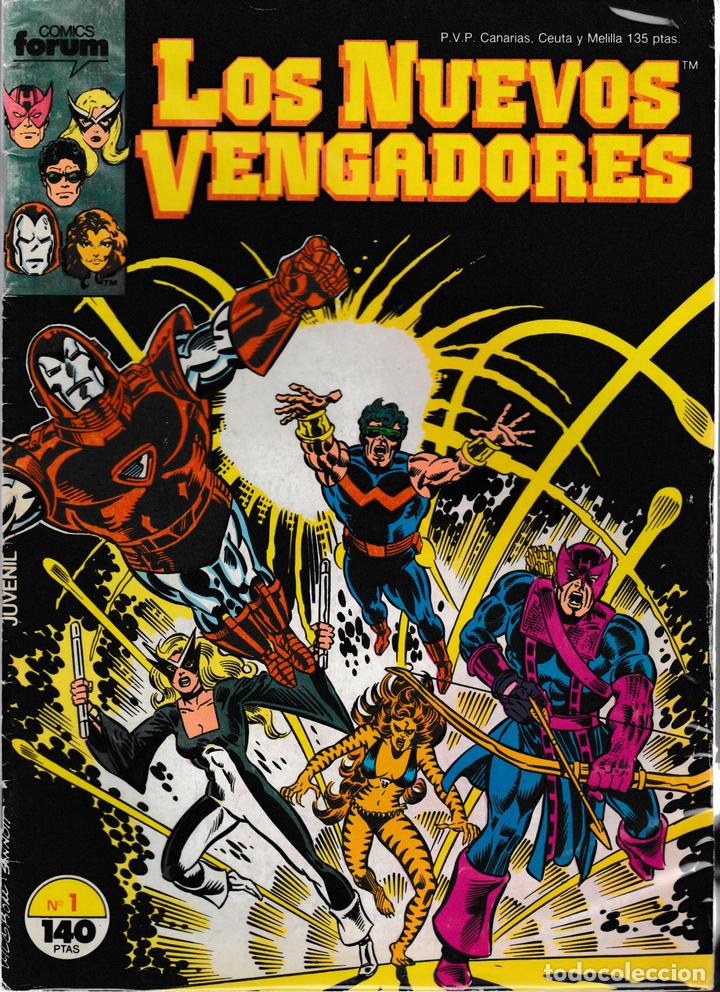 Tebeos: Los Nuevos Vengadores. Forum 1987. N&ordm; 1 - Foto 1