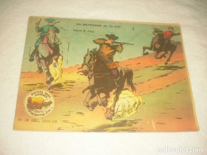 Tebeos: WINCHESTER N&ordm; 1, UN DEFENSOR DE LA LEY . ED. RICARD. - Foto 1
