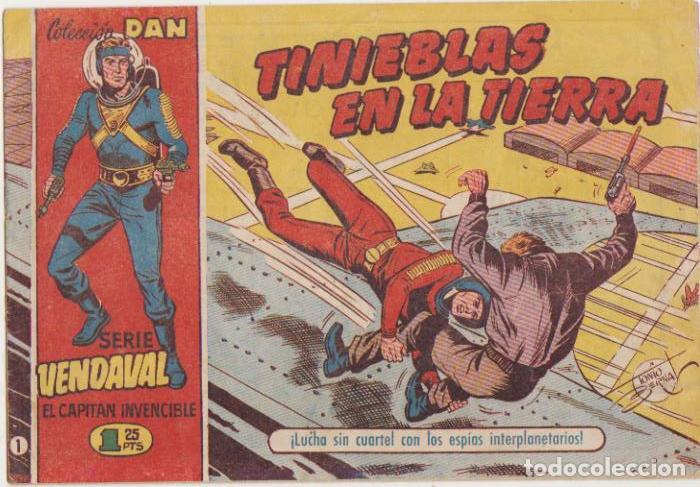Tebeos: Vendaval n&ordm; 1. El Capit&aacute;n Invencible. Bruguera 1956 - Foto 1