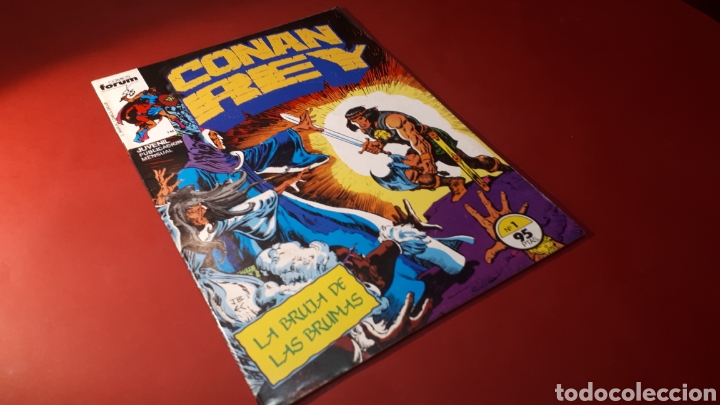 Tebeos: EXCELENTE ESTADO CONAN REY 1 FORUM - Foto 1