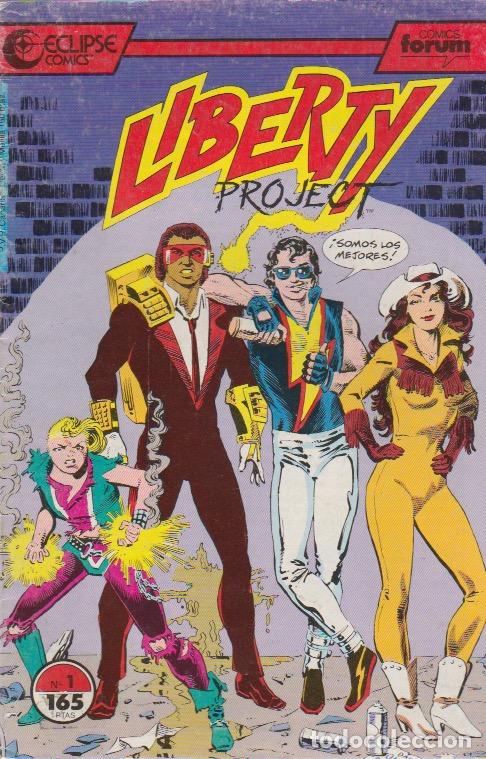Tebeos: Liberty Project. Eclipse 1990 (Forum). N&ordm; 1 - Foto 1