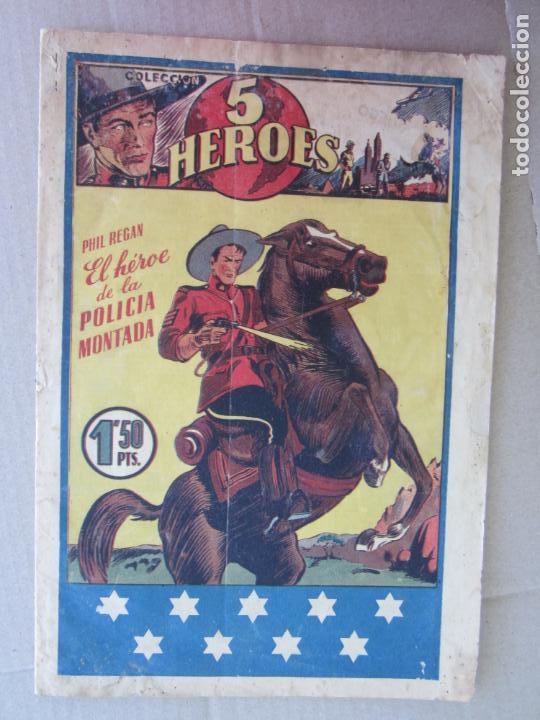 Coleccion 5 Heroes, el Heroe de la Policia Montada, Numero 1, Fiac 1946