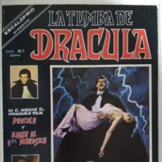 Giornalini: LA TUMBA DE DRACULA, Nº 1, EDICIONES VERTICE, AÑO 1979