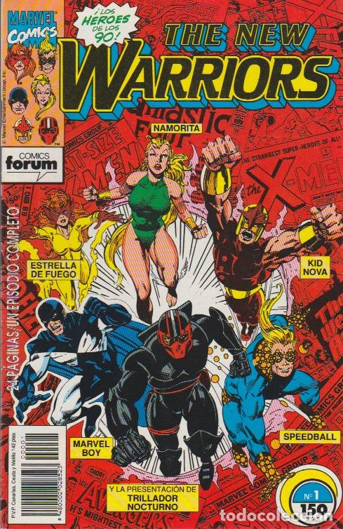 Tebeos: New Warriors, The. Forum 1991. N&ordm; 1 - Foto 1