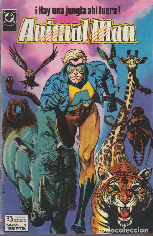 Tebeos: Animal Man. Zinco 1989. N&ordm; 1 - Foto 1