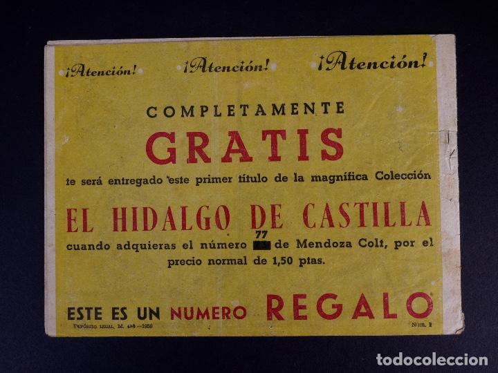 Tebeos: EL HIDALGO DE CASTILLA N&ordm; 1. 1959 - Foto 3