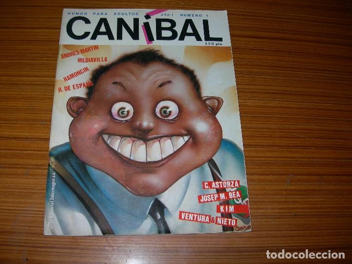 Tebeos: CANIBAL  N&ordm; 1 EDITA INTERMAGEN - Foto 1