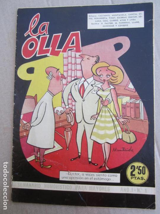 Tebeos: la  olla , numero 1, ediciones cliper, 1958 - Foto 1