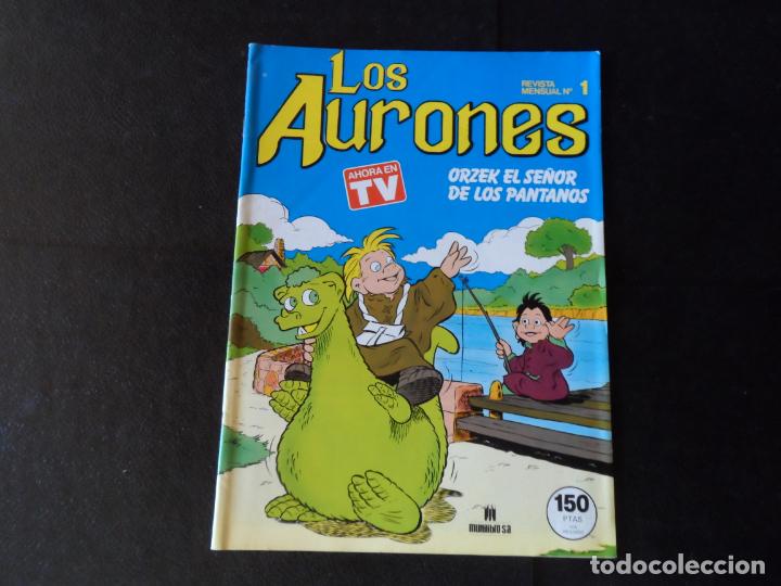 Tebeos: LOS AURONES N&ordm; 1 EDITA MULTILIBRO - Foto 1