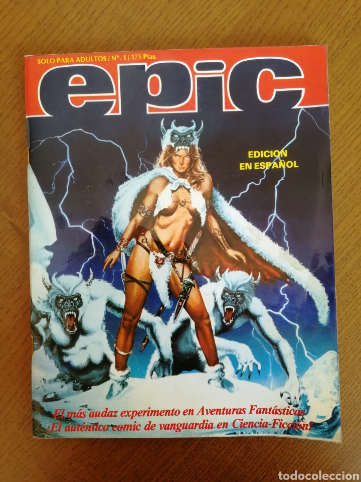 Tebeos: C&Oacute;MIC &Eacute;PIC N&ordm; 1. Edici&oacute;n espa&ntilde;ol (1982) - Foto 1