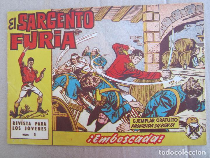 Tebeos: el sargento fueria , numero 1 emboscada , editorial bruguera - Foto 1