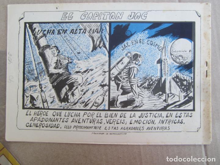 Tebeos: el capitan jac , numero 1 , el rapto de jac , graficas monzu - Foto 3