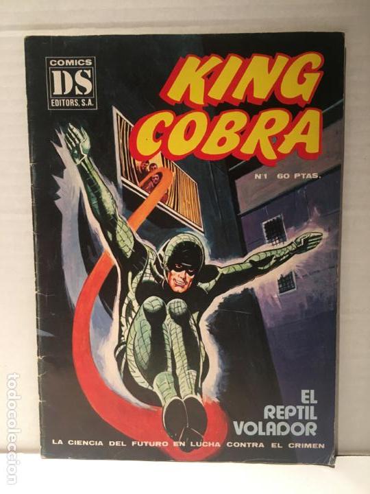 Tebeos: TEBEO COMIC KING COBRA NUMERO 1 DS COMIC A&Ntilde;OS 80 - Foto 1