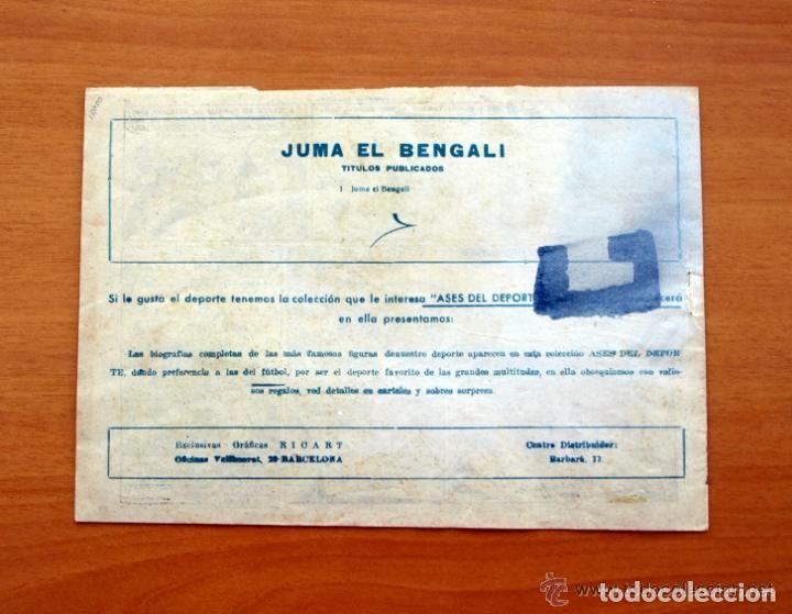 Tebeos: Juma el Bengal&iacute; - N&ordm; 1 - Editorial Ricart 1954 - Foto 5