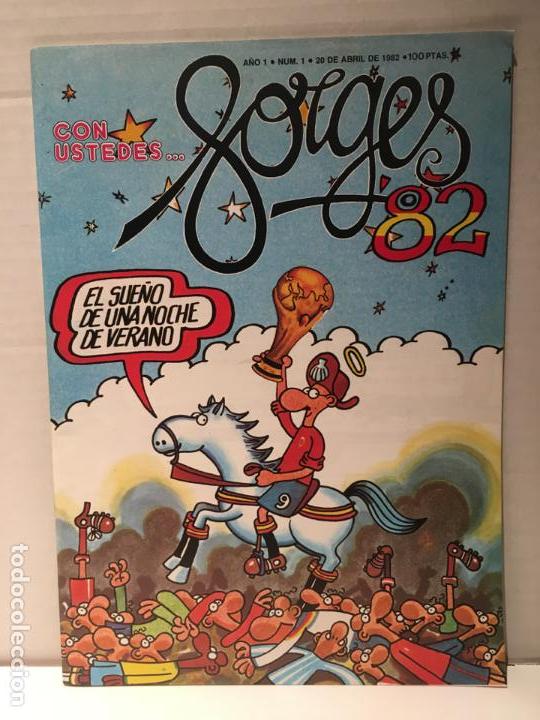 Tebeos: TEBEO COMIC FORGES 82 NUMERO 1 IMPECABLE - Foto 1