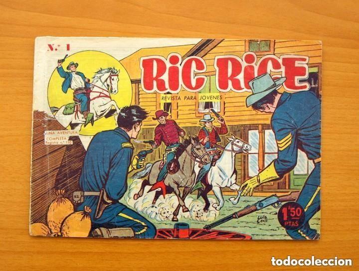 Tebeos: Ric Rice n&ordm; 1 - Editorial Creo 1960 - Foto 1
