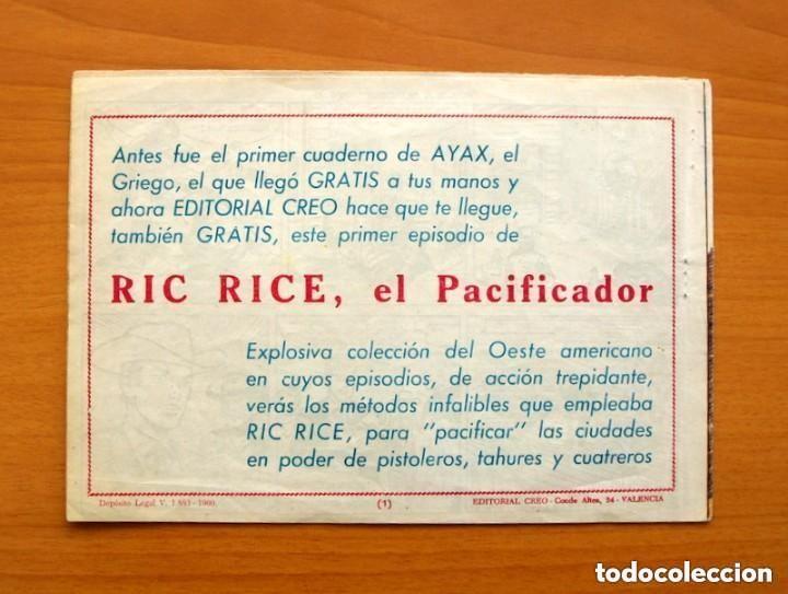 Tebeos: Ric Rice n&ordm; 1 - Editorial Creo 1960 - Foto 5