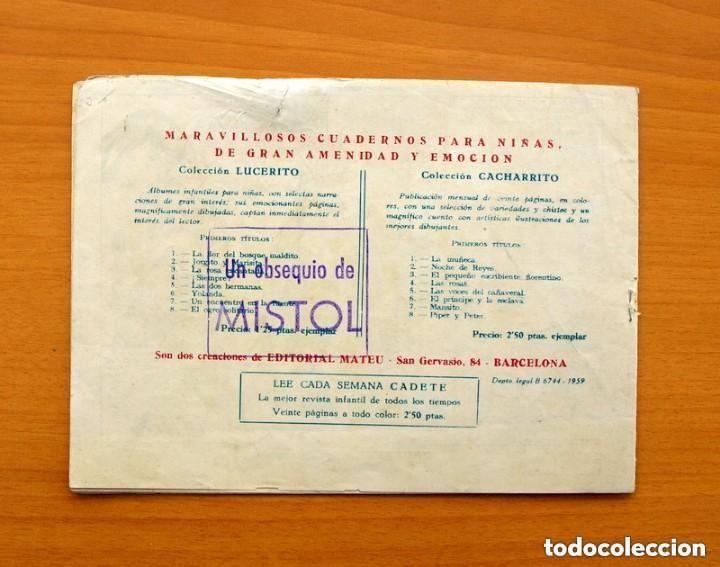 Tebeos: Lucerito - n&ordm; 1 La flor del bosque maldito - Editorial Mateu 1959 - Foto 5