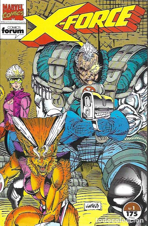 Tebeos: X-Force. Forum 1992. N&ordm; 1 - Foto 1