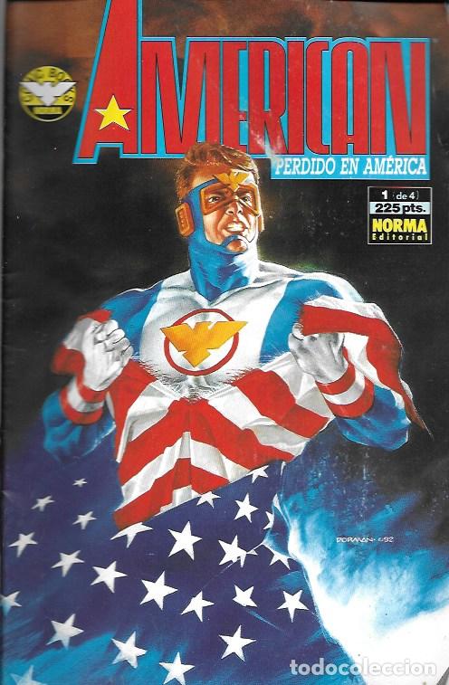 Tebeos: American. Perdido en Am&eacute;rica. Norma 1994. N&ordm; 1 - Foto 1
