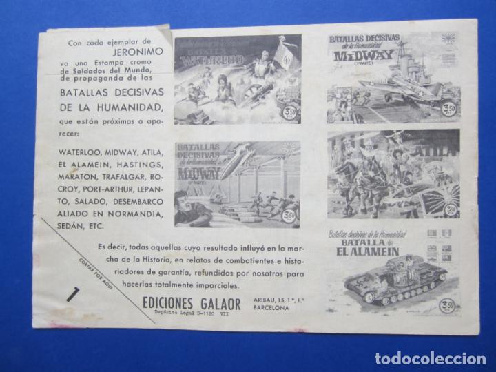 Tebeos: jeronimo , numero 1 , nace un gran jefe apache , galaor - Foto 3