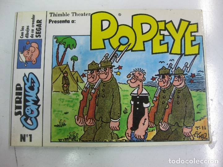 Tebeos: STRIP COMICS N&ordm; 1. POPEYE. 1990. - Foto 1