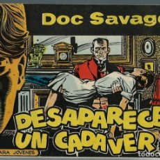 Livros de Banda Desenhada: DOC SAVAGE Nº 1 - DESAPARECE UN CAVADER - ED. ROLLAN 1961 - ORIGINAL - MUY RARO Y DIFICIL. Lote 165398918