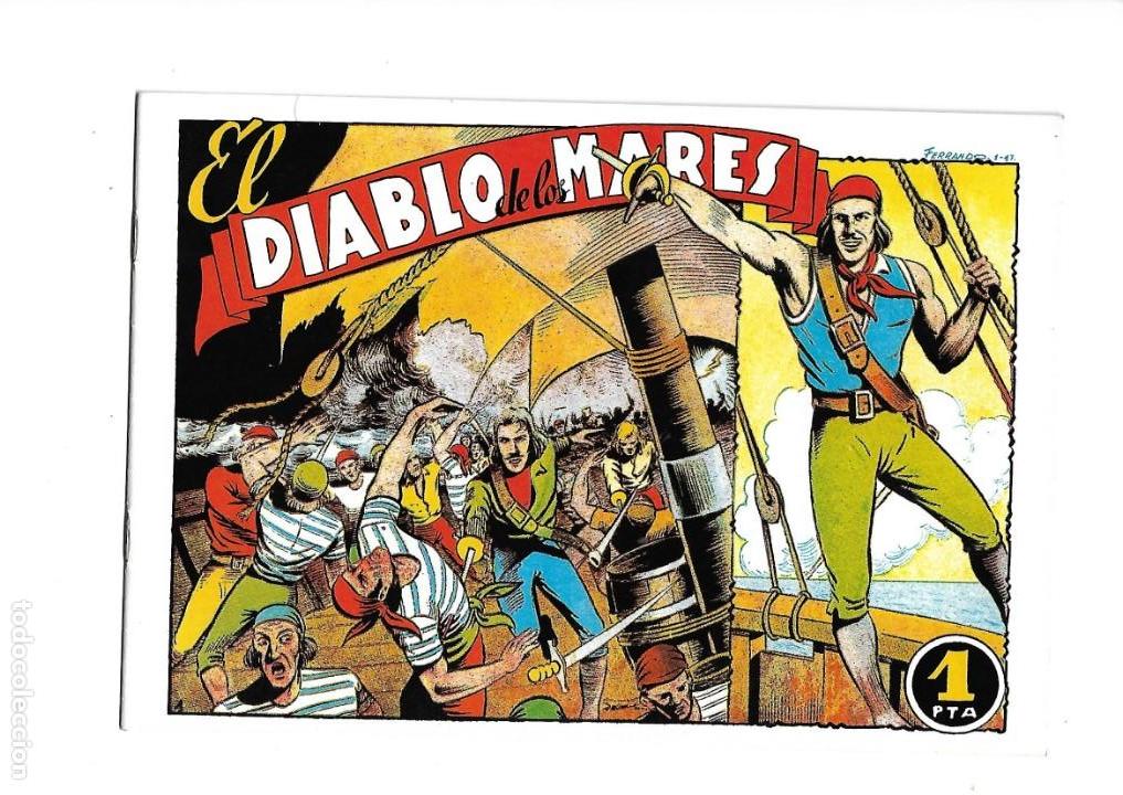 Tebeos: El Diablo de los Mares, N&ordm; 1. es de Reedici&oacute;n Dibujos Ferrando. - Foto 1